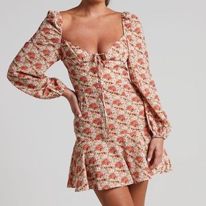 SHOWPO long sleeve floral dress